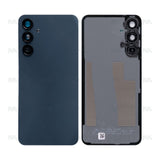 Vitre arrière pour Samsung Galaxy A16 5G A166B avec objectif bleu noir OEM