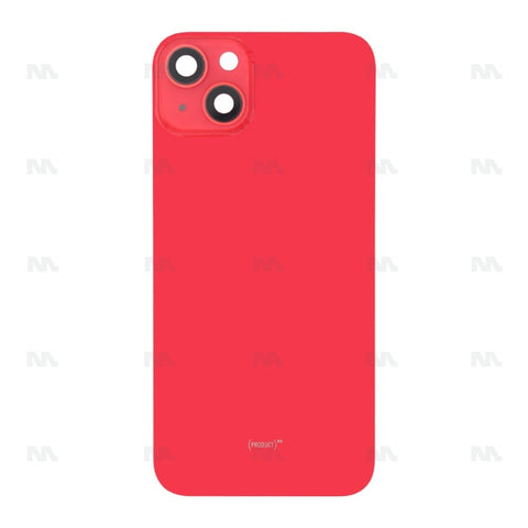 Vitre Arrière sans NFC pour Apple iPhone 14 Plus, bloc complet d'appareil photo agrandi rouge Compatible
