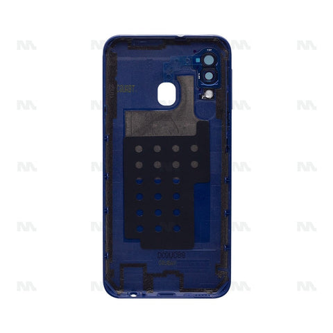 Vitre arrière pour Samsung Galaxy A20e A202F avec lentille bleue OEM