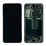 Chassis + Ecran Officiel Service Pack + Vitre pour Samsung Galaxy S23 S911B - Vert