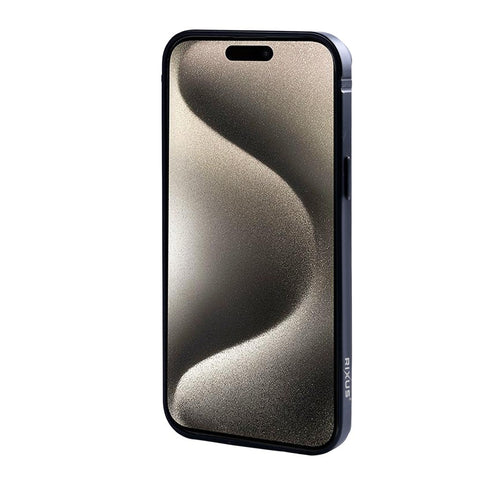 Étui Rixus Crash Guard pour Apple iPhone 15 Pro Noir Titane
