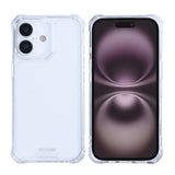 Étui antichoc Rixus Armor-X pour Apple iPhone 17 transparent