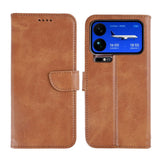 Bibliothèque Rixus pour Xiaomi 17 Pro Max Marron clair