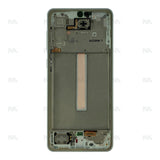 Chassis + Ecran Officiel Service Pack + Vitre pour Samsung Galaxy A33 5G A336B - Awesome White