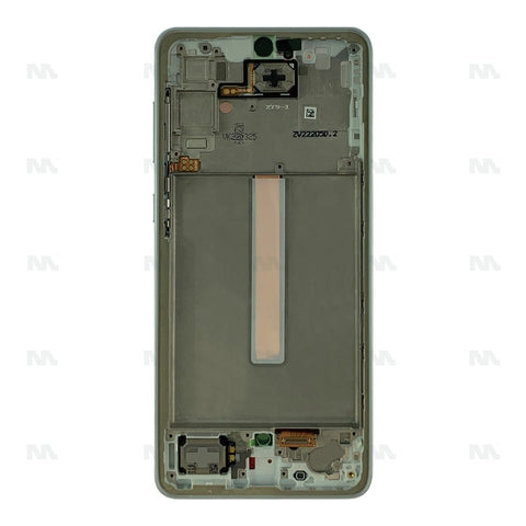 Chassis + Ecran Officiel Service Pack + Vitre pour Samsung Galaxy A33 5G A336B - Awesome White