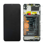 Ecran Original OEM + Batterie pour Huawei Y6P / Honor 9A 02353LKV Service Part Incl. (MED-LX9) (MOA-LX9N) - Noir