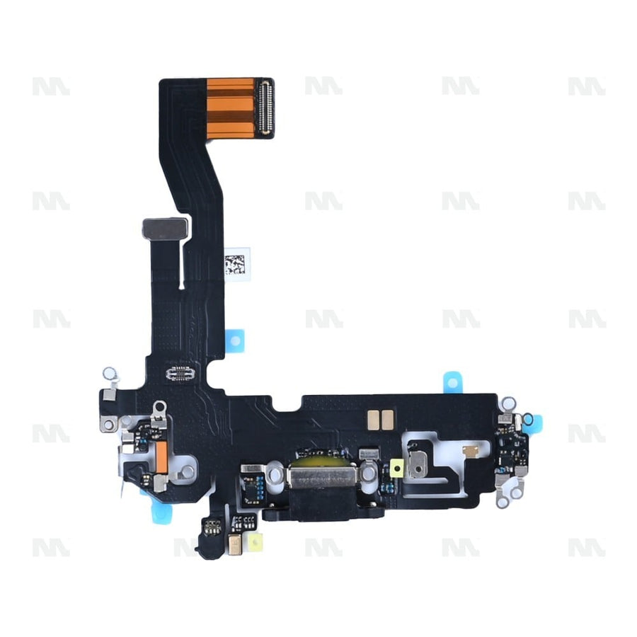 Nappe Connecteur de Charge Compatible pour Apple iPhone 12, 12 Pro - Noir