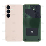 Vitre arrière pour Samsung Galaxy S25 S931B avec lentille rose doré Original