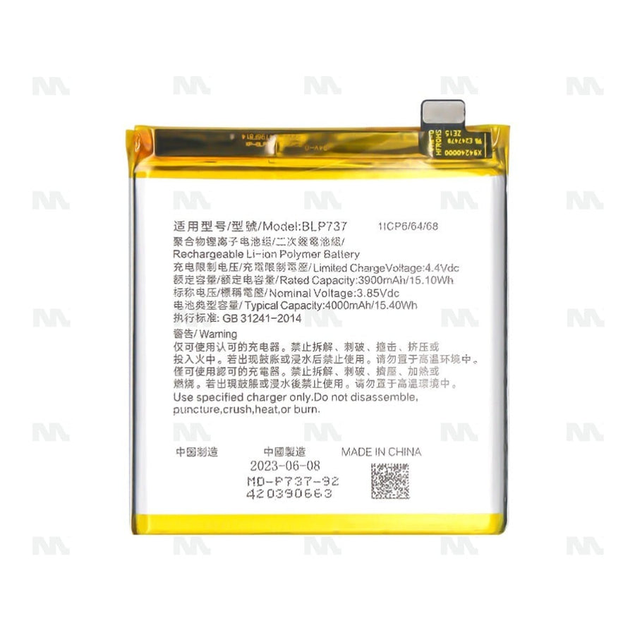 Batterie Oppo Reno2 F, Reno2 Z (BLP737) - OEM
