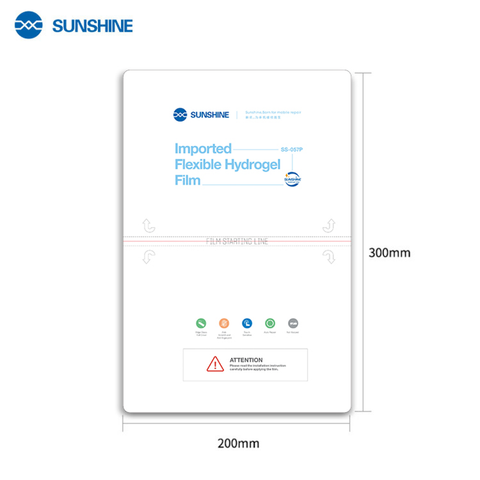 Film membrane hydrogel Sunshine SS-057P pour comprimés (20 pièces)
