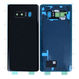 Vitre arrière pour Samsung Galaxy Note 8 N950F avec objectif - Noir nuit - OEM