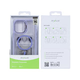 Étui Rixus Classic 03 avec MagSafe pour Apple iPhone 16 Plus violet clair