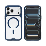Coque Rixus Crystal Amber pour Apple iPhone 17 Pro Max - Bleu