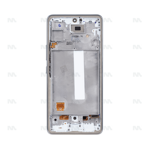 Chassis + Ecran OLED + Vitre pour Samsung Galaxy A53 5G A536B - Blanc