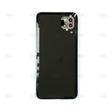Vitre arrière pour Huawei P40 Lite avec objectif, noir nuit, OEM