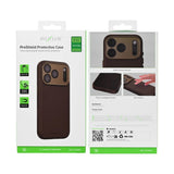 Coque de Protection Rixus ProShield pour Apple iPhone 16 Pro Max - Marron Foncé