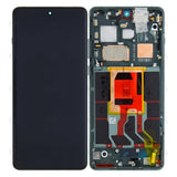 Chassis + Ecran Officiel Service Pack + Vitre pour OnePlus 12 Flowy Emerald (CPH2573, CPH2581)