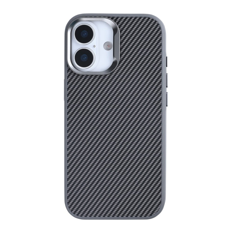 Coque Mag Carbon avec MagSafe pour Apple iPhone 17 Gris titane