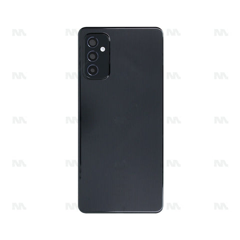 Vitre arrière pour Samsung Galaxy M52 M526B avec lentille noir brillant OEM