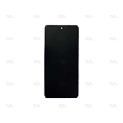 Chassis + Ecran Officiel Service Pack + Vitre pour Samsung Galaxy A52s 5G A528B Awesome Violet