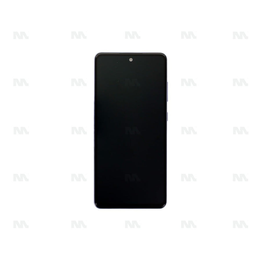 Chassis + Ecran Officiel Service Pack + Vitre pour Samsung Galaxy A52s 5G A528B Awesome Violet