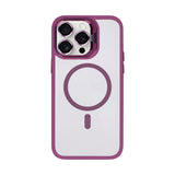 Étui Rixus Classic 03 avec MagSafe pour Apple iPhone 15 Pro Max rose foncé