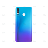 Vitre arrière avec objectif bleu paon Original pour Huawei P30 Lite, P30 Lite Nouvelle édition