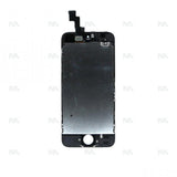 Ecran LCD + Vitre pour iPhone 5S / SE / +Metal Plate A+ Haute Qualité - Noir