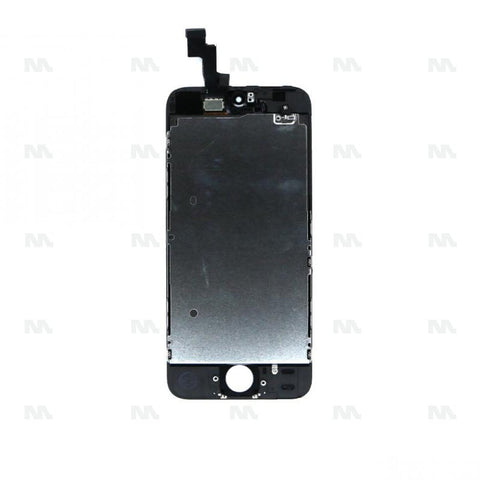 Ecran LCD + Vitre pour iPhone 5S / SE / +Metal Plate A+ Haute Qualité - Noir