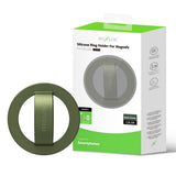 Support pour anneau en silicone Rixus RXPH50D pour Magsafe Vert foncé