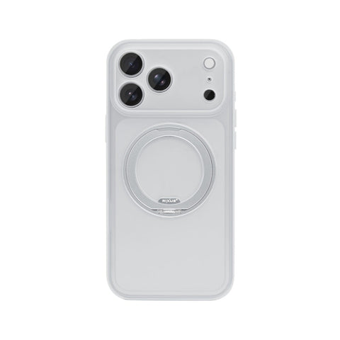 Coque Rixus SnapGrip 360 avec Anneau Support pour Apple iPhone 17 Pro - Blanc