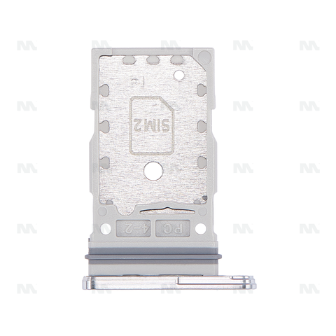 Support pour carte SIM pour Samsung Galaxy S22 Ultra S908B - Blanc - OEM