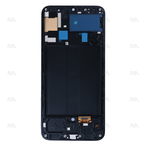 Ecran OLED complet + Vitre pour Samsung Galaxy A50 A505F - Noir
