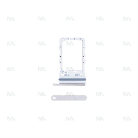 Tiroir Carte SIM Original OEM pour Samsung Galaxy Z Flip3 5G F711B - Blanc