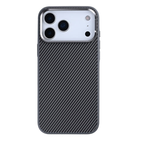 Coque Mag Carbon avec MagSafe pour Apple iPhone 17 Pro Gris titane