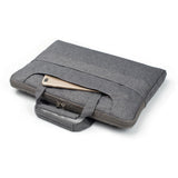 Housse pour ordinateur portable avec bandoulière 13, 14,2 pouces Gris