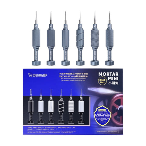 Kit de Mini Tournevis 6 en 1 MECHANIC Mortar