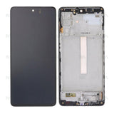 Chassis + Ecran OLED + Vitre pour Samsung Galaxy M52 5G M526B - Blazing Black