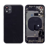 Boîtier pour Apple iPhone 11 avec petites pièces, noir, OEM