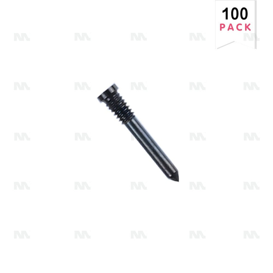 Vis inférieures noires pour iPhone 16, 16 Plus, 16 Pro, 16 Pro Max (lot de 100)