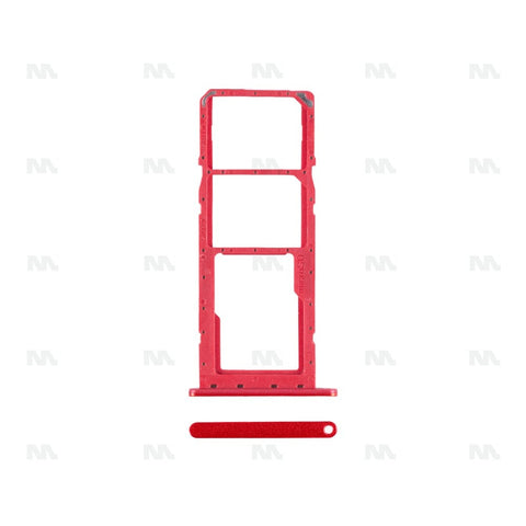 Support de carte SIM rouge OEM pour Samsung Galaxy A03 A035F