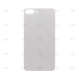 Vitre Arrière avec bloc complet pour Apple iPhone 8 Plus, cadre d'appareil photo agrandi Blanc - Compatible