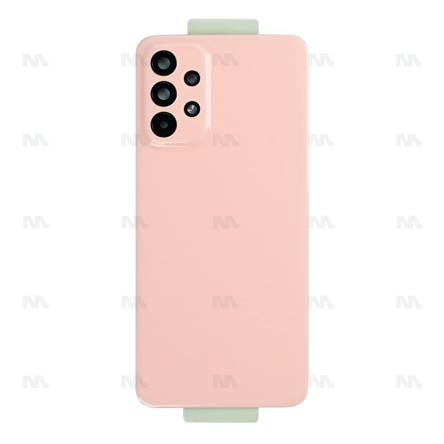 Vitre arrière pour Samsung Galaxy A23 4G A235F avec lentille – Peach – OEM