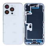 Boîtier avec petites pièces en titane blanc OEM pour Apple iPhone 16 Pro