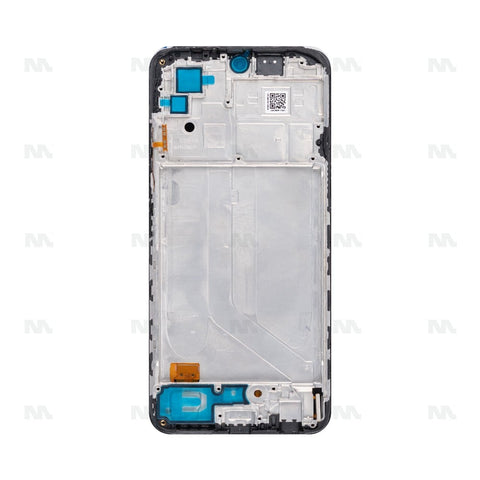 Chassis + Ecran Original OEM + Vitre pour Xiaomi Redmi Note 10S / Redmi Note 10 4G - Onyx Gray