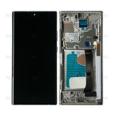 Écran complet sur châssis Soft-OLED pour Samsung Galaxy Note 20 Ultra N985F, Ultra 5G N986B - Blanc