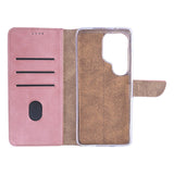 Rixus Bookcase pour Samsung Galaxy S26 Ultra Rose