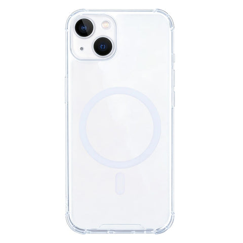 Coque Anti-Choc Rixus Compatible MagSafe pour Apple iPhone 13 - Transparente