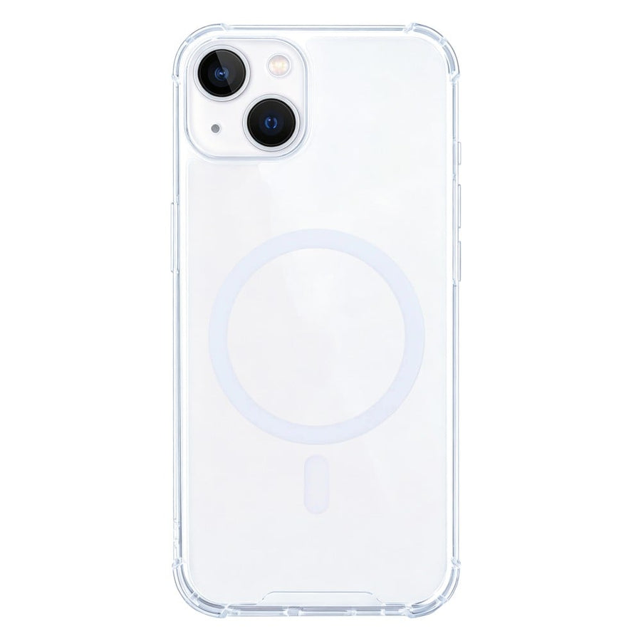 Coque Anti-Choc Rixus Compatible MagSafe pour Apple iPhone 13 - Transparente