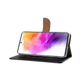 Rixus Bookcase pour Samsung Galaxy A56 Noir